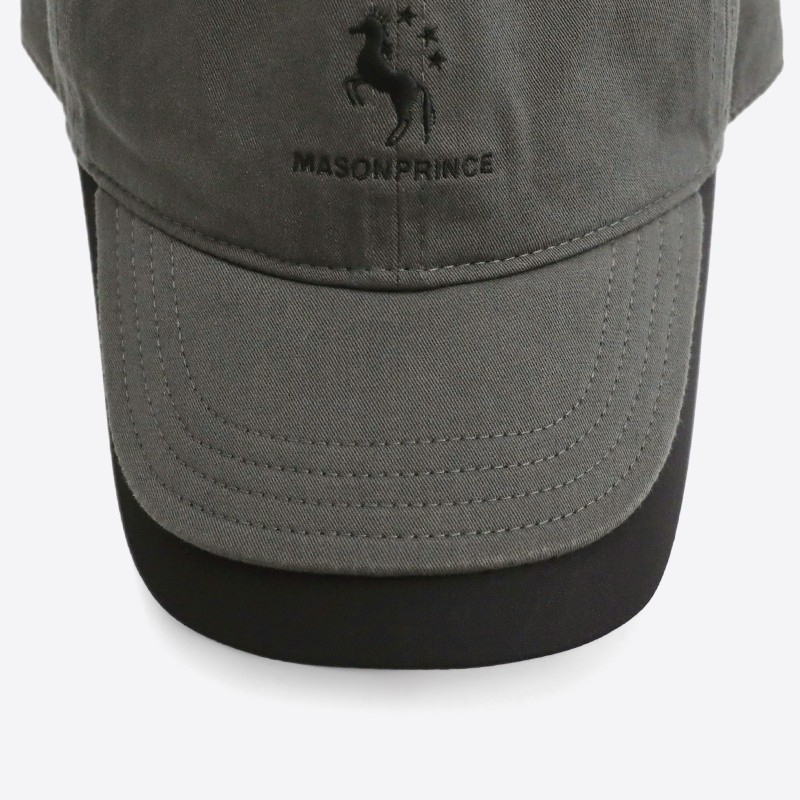 Double-Brim Cap